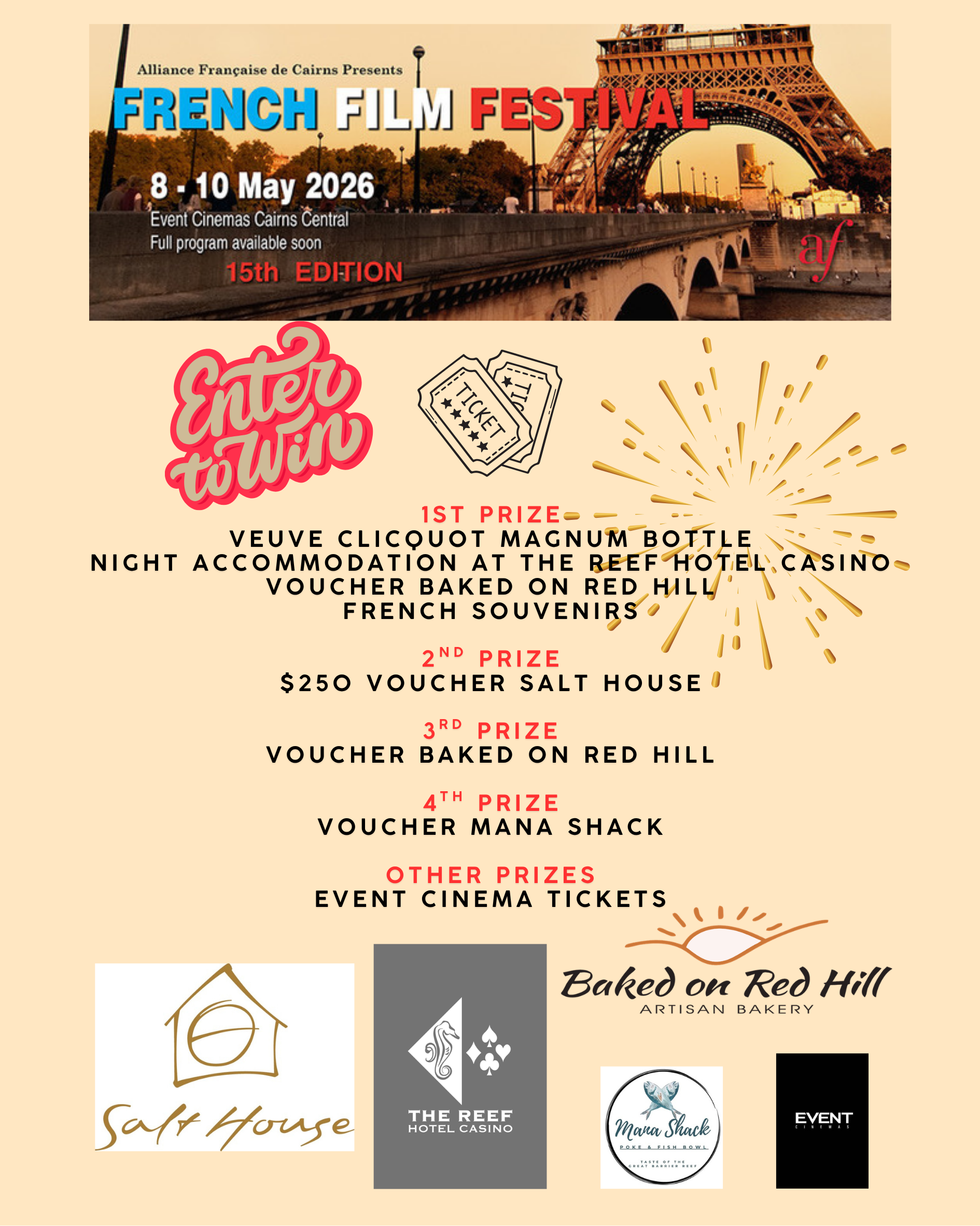 lucky draw ticket (ONE TICKET)