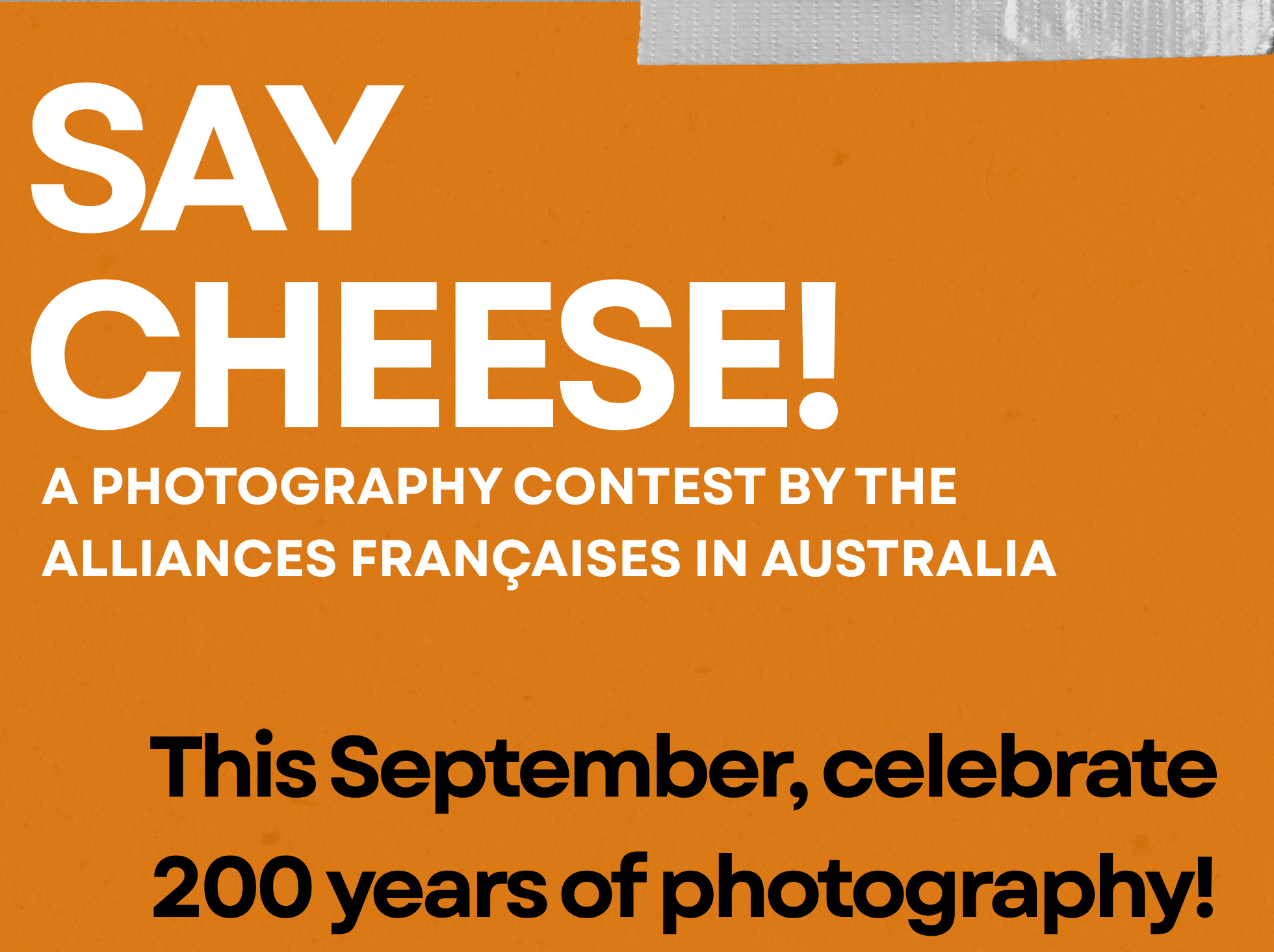 SAY CHEESE!